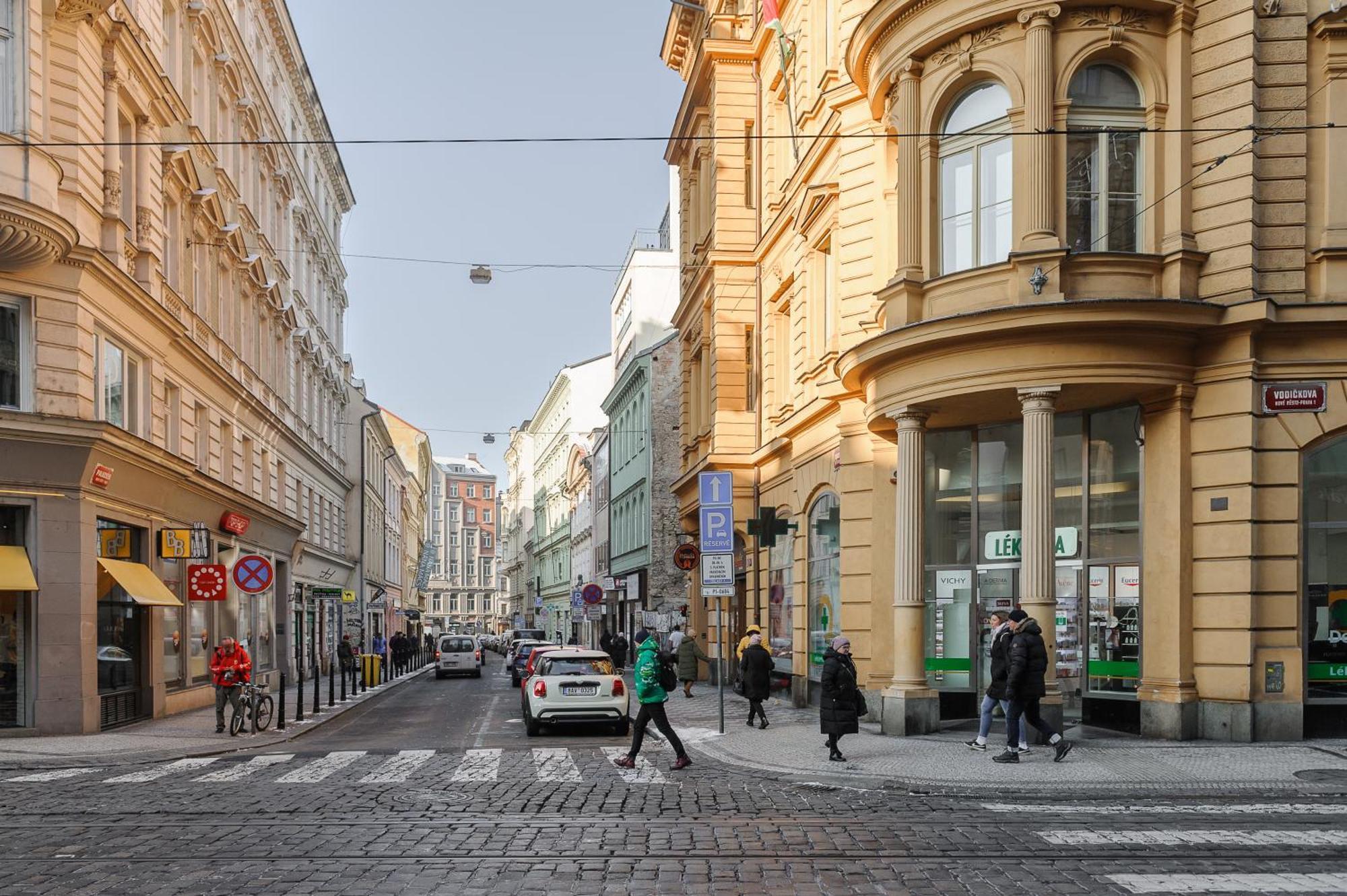 Apartamento Premium Apart With A Balcony Praga Exterior foto